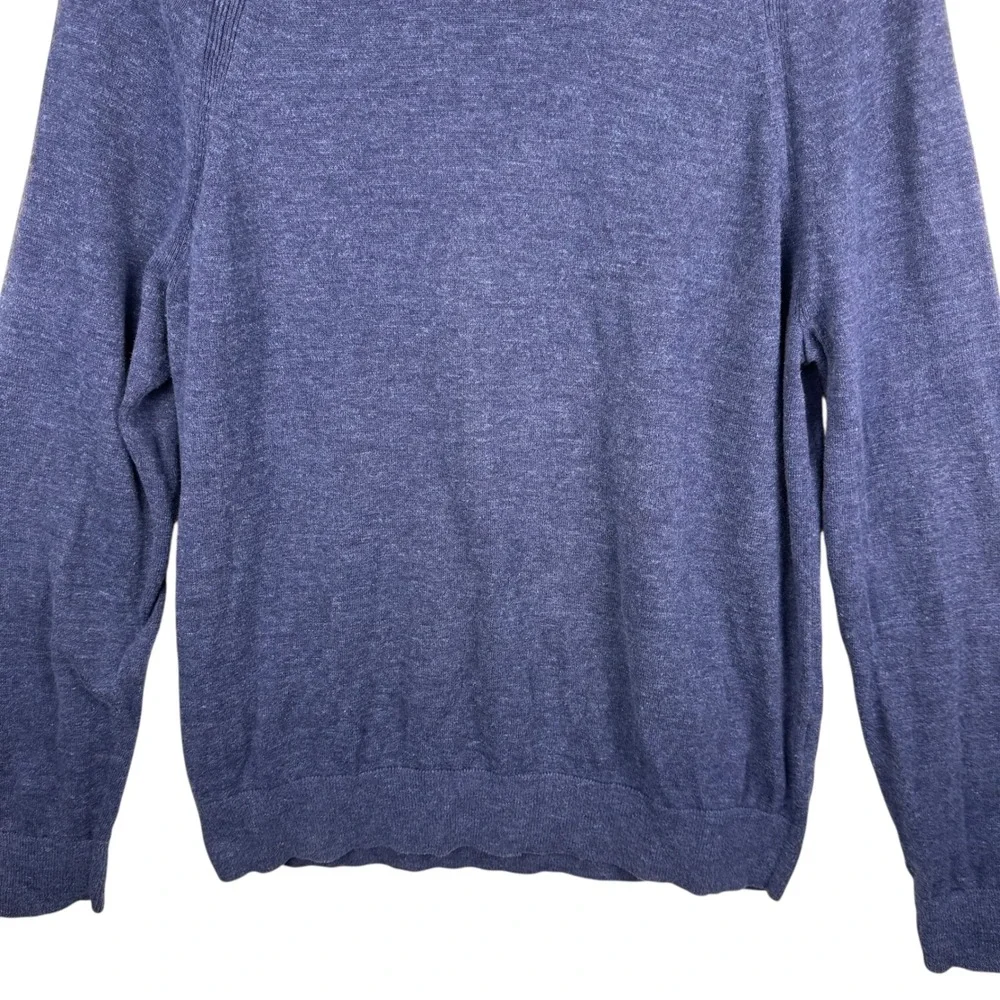 Banana Republic Sweater‎ Size M Mens Blue Crew Neck Cotton